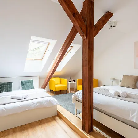 3-Room Apartment With Beautiful View Prague Exterior photo