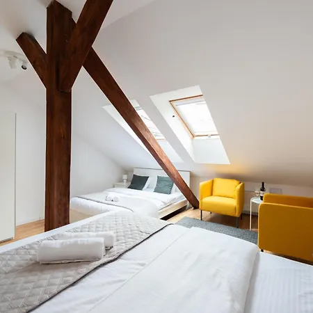 3-Room Apartment With Beautiful View Prague Exterior photo